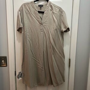 Calvin Klein Taupe Short Sleeve Dress